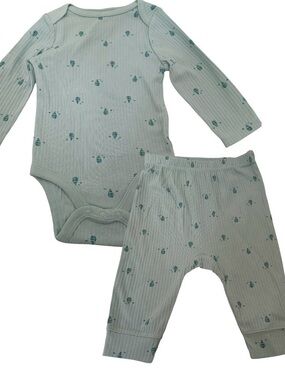 Cloud Island Baby Outfit Set 6-9 Months Mint
Bodysuit & Pants NWT 2pc